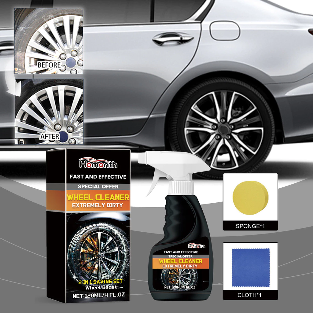 ນ້ຳຢາຂັດຄາບສະຫນີມລໍ້ລົດ