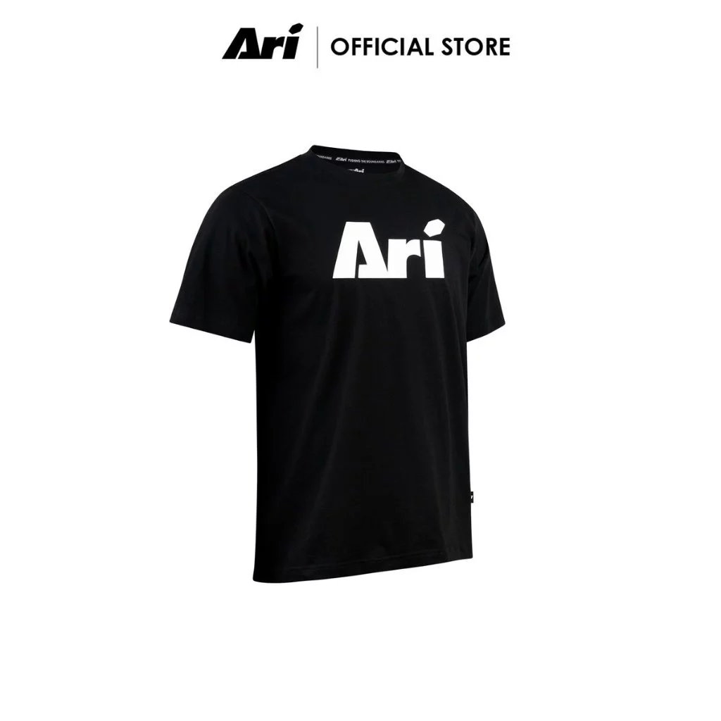 ເສື້ອຢຶດARI ESSENTIAL SIGNATURE TEE - BLACK (AAP2814-01)